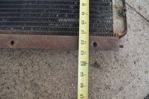 1953 Gmc Pickup Truck Pick Up 1 Ton Radiator 53 Core - Picture 8 of 18