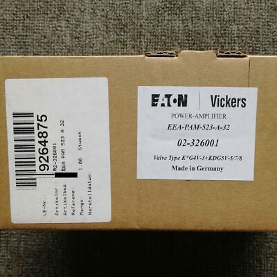 New Eaton Vickers EEA-PAM-523-A-32 Proportional Valve AMPLIFIER Expedited Ship