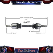 For 1998 1999 2000 2001 Altima Manual Trans Front Left CV Axle CV Joint