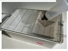 Jaula para ratones, jaula para ratas y jaulas para hámsteres (jaula para animales de laboratorio polipropileno) irrompible