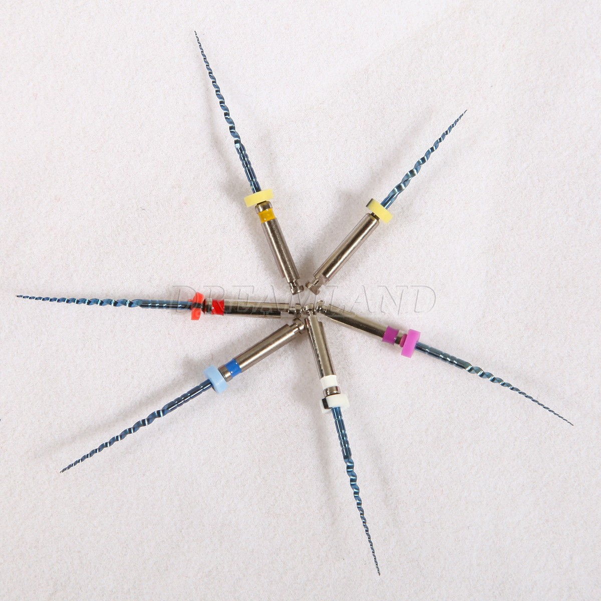 Dental Endo Root Canal Rotary Files NX-E3 Assorted 21mm/25mm/31mm Dental Endo Root Canal Rotary Files NX-E3 Assorted 21mm/25mm/31mm