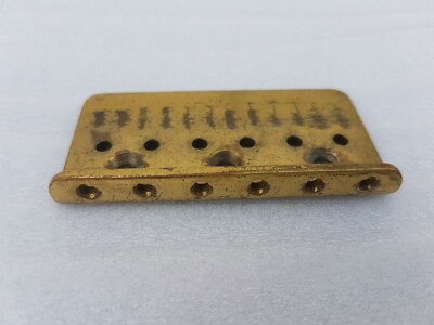 1980 CHARVEL SAN DIMAS PREPRO BRASS BRIDGE BASE USA 