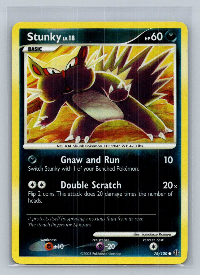 Stunky Stormfront 76/100 Near Mint NM Reverse Holo