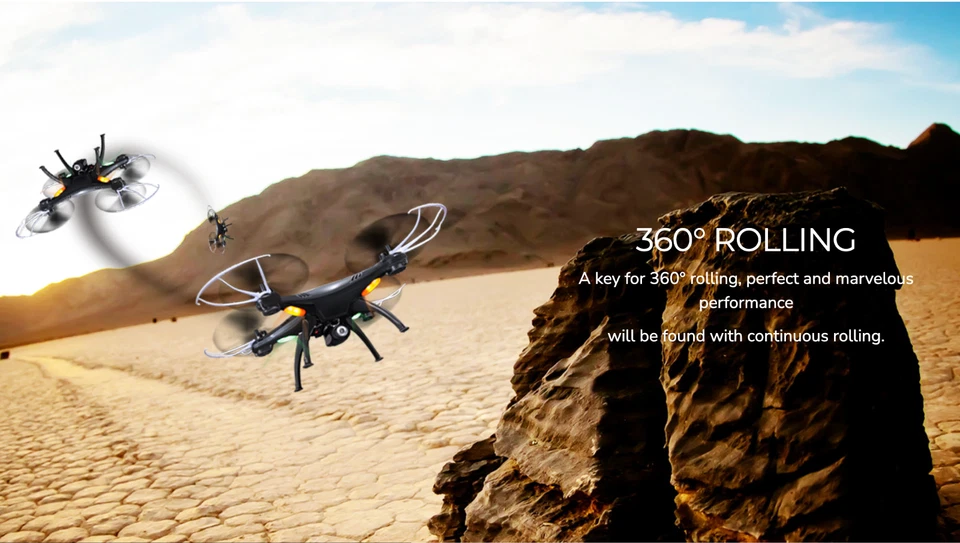 Квадрокоптер X5SWFPV в реальном времени 4 канала 2,4 ГГц пульт дистанционного управления 6-осевой гироскоп - Изображение 3 из 4