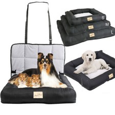 Dog Car Seat Waterproof Pet Booster Safety Car Bed Seat Cushion Travel Carrier