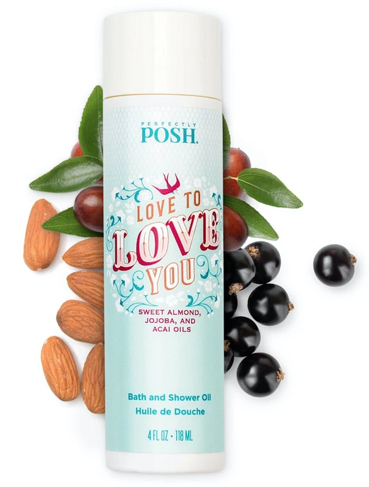 Perfectly Posh Love To Love You Ultra Hydrating Body Creme with Hyaluronic Acid - Image 2 of 2