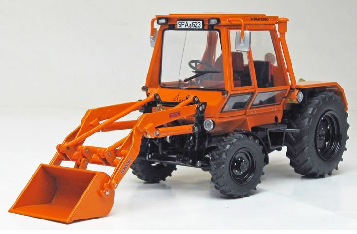Deutz Intrac 2003 A Mit Frontlader 1974-1978 1:32 Model WEISE-TOYS