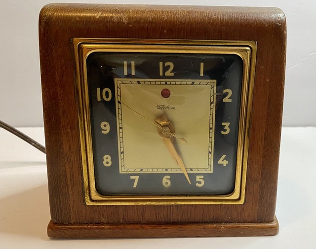 TELECHRON GENERAL ELECTRIC CLOCK SOLID BRASS MIDCENTURY MODEL 7H229 eBay