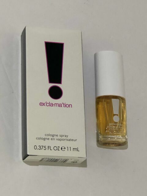 EXCLAMATION Eau de Toilette ~ 0.375 oz  BOXED-LOT OF 3