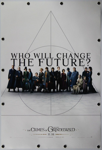 Fantastic Beasts The Crimes of Grindelwald 2018 DS Orig. Movie Poster 27" x 40"