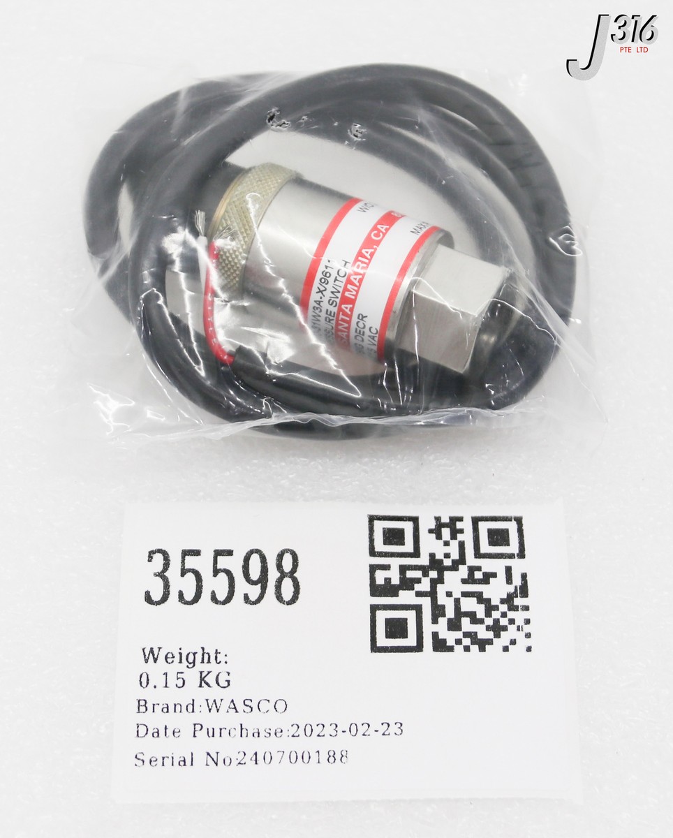 【mee..＊】① 35598 WASCO PRESSURE SWITCH, 30 PSIG (NEW) P110-31W3A-X/9611 | eBay