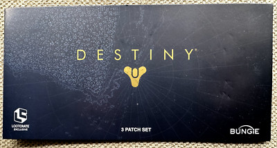 Destiny 3 Patch Set Hunter Warlock Titan Loot Crate Exclusive