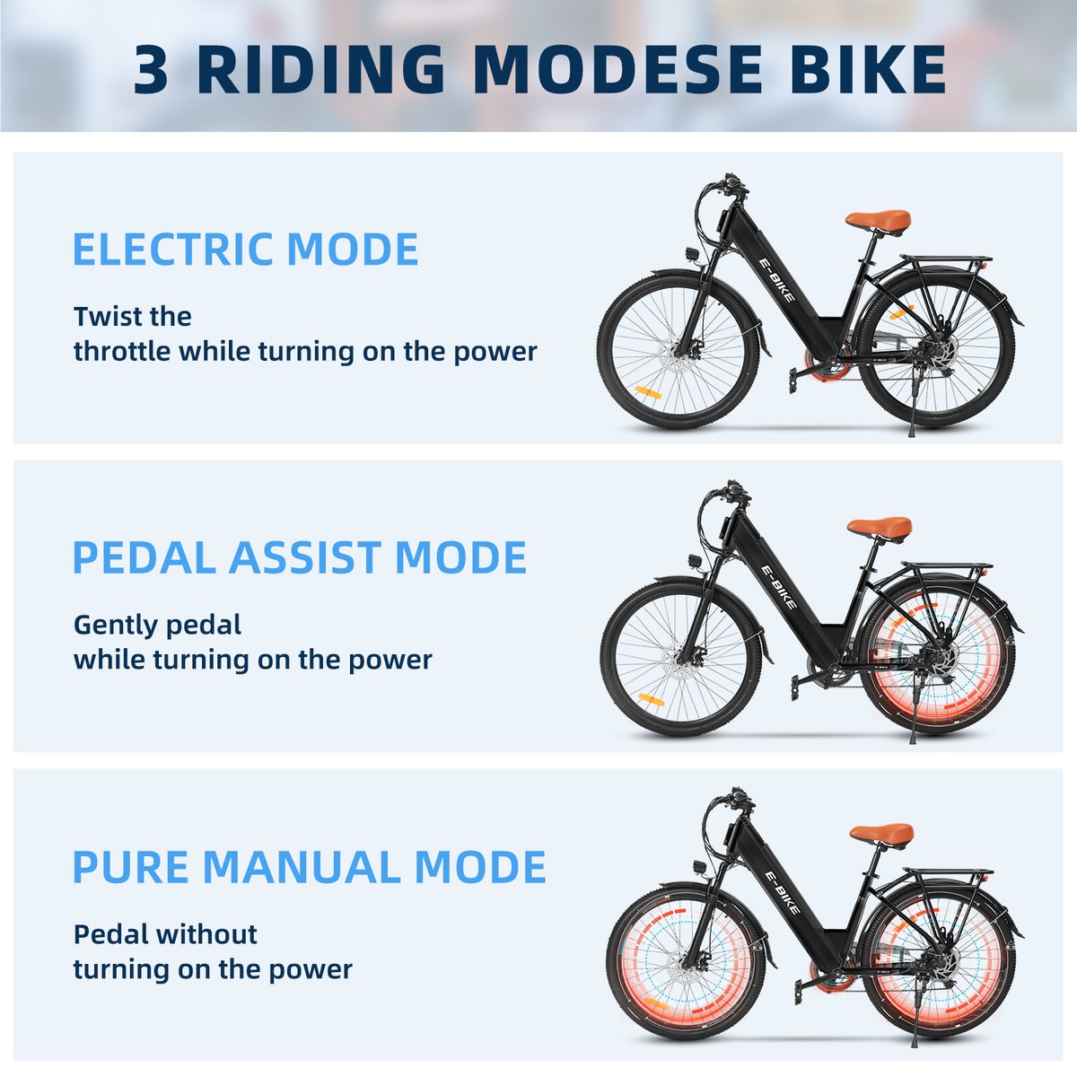 electric bicycle 25 mph Folding Bike for Adults, 500W Motor 25MPH & 35Miles Long Range, 14 Mini E-Bike with Removable 48V 576Wh Battery, UL Certified Electric for Commuting & Teens : Sports & Effortless Commuting MACFOX, M19 Electric Ebike, Max.
