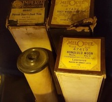 antique piano rolls lot # 6