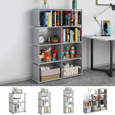 DIY Bookshelf Cube Storage Shelf Rack Organizer Bookcase Cabinet Home Office