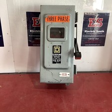 Square D Safety Switch Disconnect H361AWK 30 Amp 600 Volt 3 Phase