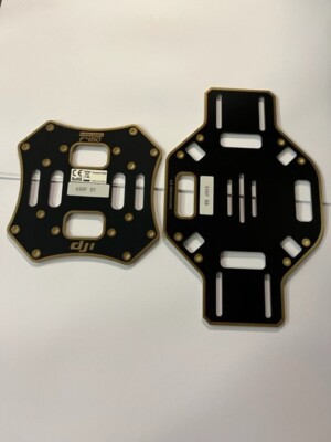 DGI 450 Flamewheel Top and Bottom Frames.