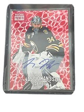 2020-21 NHL Metal Universe SkyBox Auto Jonas Johansson