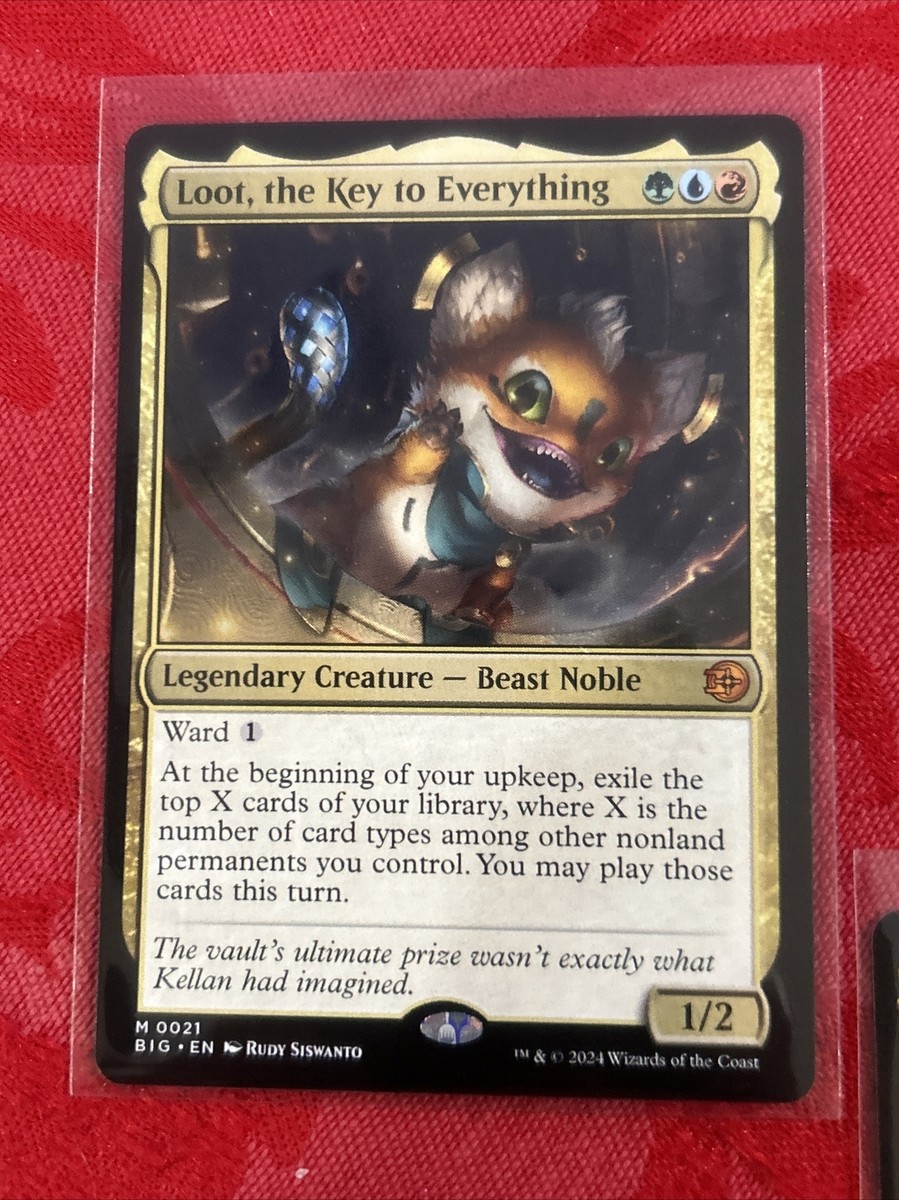 2x MTG - Loot, the Key to Everything - Outlaws of Thunder Junction x2