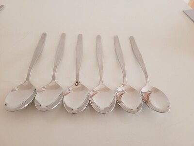 Auerhahn Ultrasil 18/8- 6 Kaffeelöffeln 14cm (90)