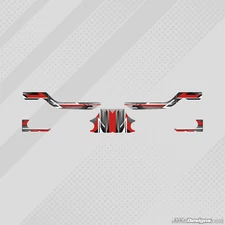 REDSPEED STYLE OTK M10 REAR BUMPER STICKER - KARTING - JakeDesigns