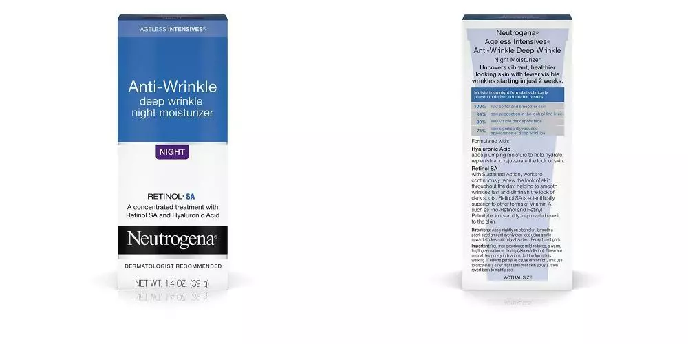 Neutrogena Ageless Intensives Anti Wrinkle Cream with Retinol and