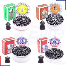 Marksman Pellets  .177 .22 Domed Pointed Airgun Rifle Pistol Hunting 1 or 2 Tins