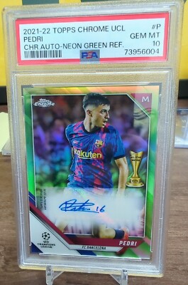 2021-22 Topps Chrome Uefa Champions League - Chrome Autographs