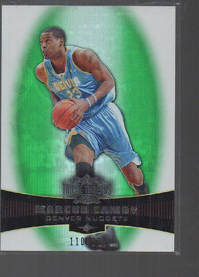 POTATO 2006/2～2007/5 MARCUS CAMBY 006-07 TOPPS TRIPLE THREADS GREEN EMERALD CARD