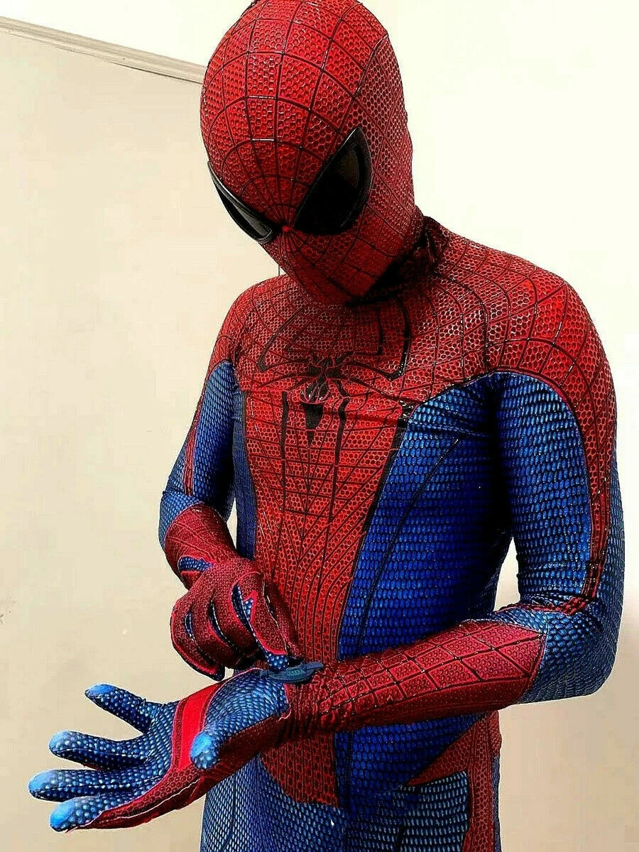 The Amazing Spiderman Suit Amazing Spiderman 1 Cosplay Suit With