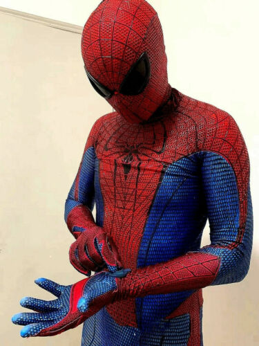 The Amazing Spiderman 2 hochwertiger Overall 3D Beschichtungslinie Kostüm - Bild 1 von 12