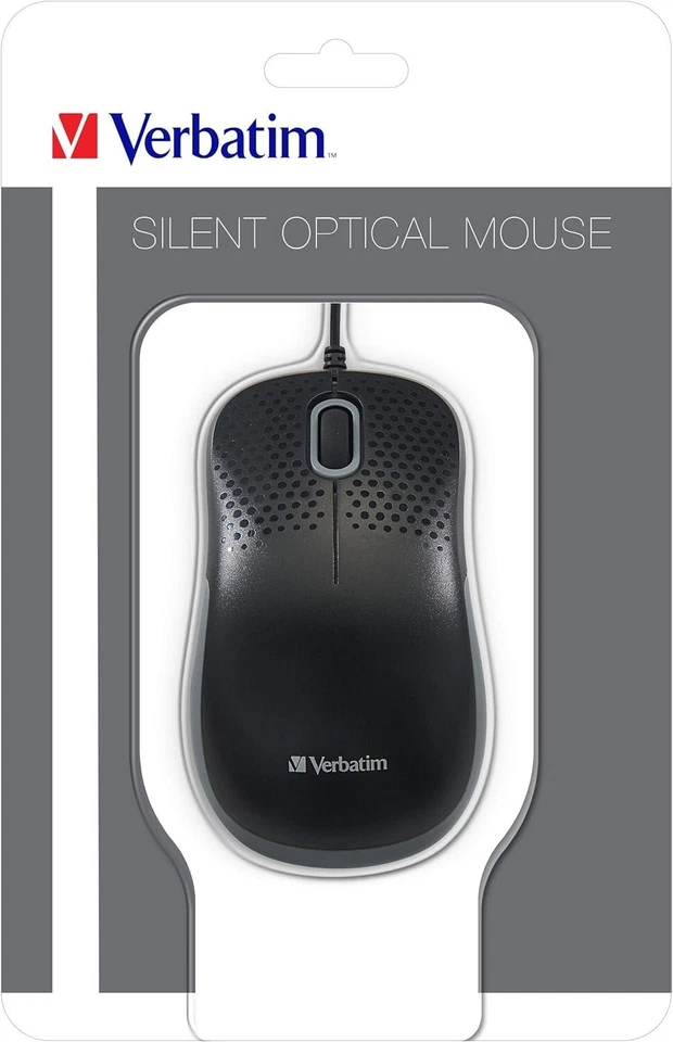Verbatim Silent Optical Mouse Mouse for PC and Mac, HD Technology with 1000 dpi - Image 3 of 4