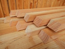 St&uuml;ck ZAUNLATTE L&Auml;RCHE ABGESCHR&Auml;GT HOLZ LATTEN LATTENZAUN HOLZZAUN 25x50  120cm
