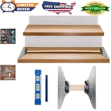 Adjustable Stair Tread Jig with Carpenter Pencil & Level - Precision Made Easy