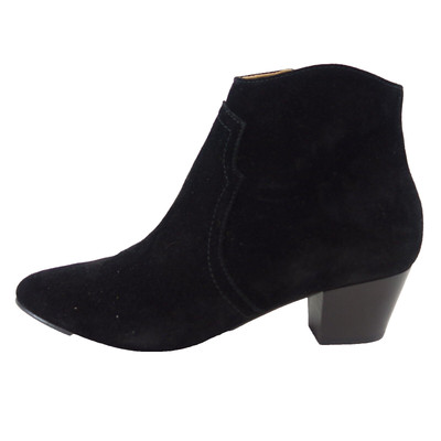 Stiefeletten LORENA PAGGI Schwarz Damen Schuhe Boots Echt Wildleder 40,5 Neu