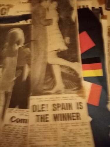 Xm19 Ephemera 1968 Picture Cliff Richard Eurovision And Massie B765 - Picture 1 of 1