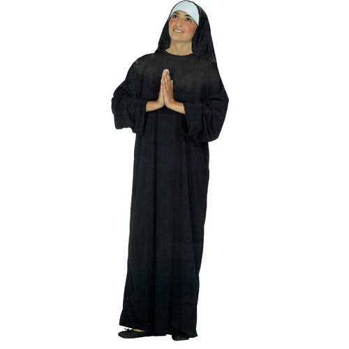 Nonne Mönch Kostüm Karneval Fasching Verkleidung Kutte Klosterfrau Ordensbruder - Bild 4 von 7