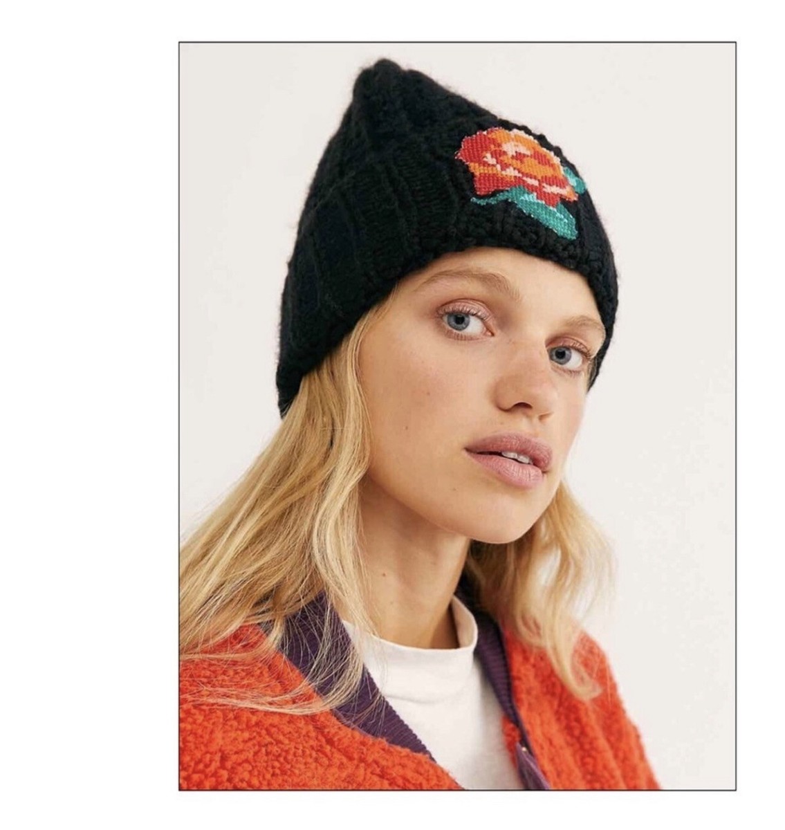 ?Free People Everything Rosy Beanie Hat, NWT NWT Free People  main image 4