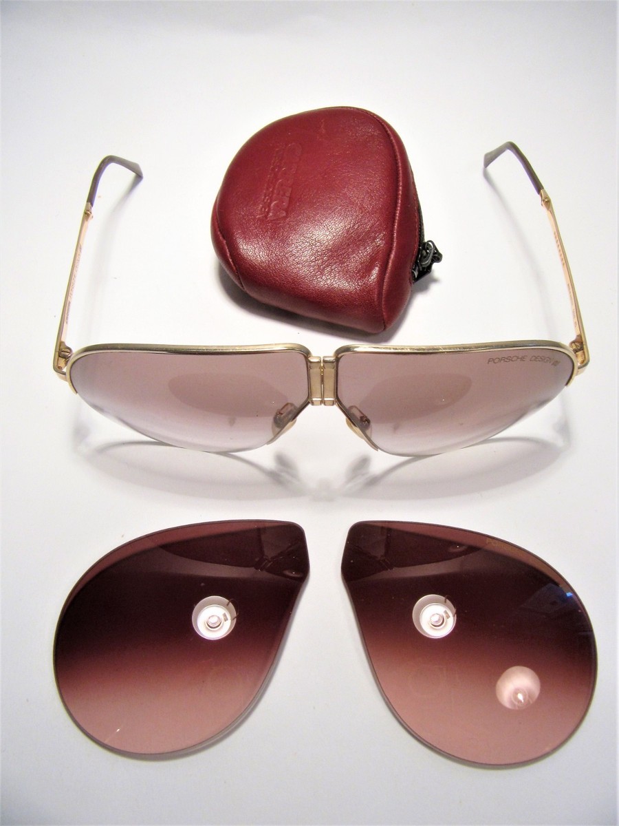 Porsche Design by Carrera 5628 gold Vintage Sunglasses 911