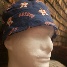 HOUSTON ASTROS Handmade SURGICAL SCRUB CAPS