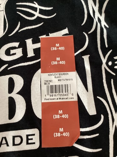 KENTUCKY BOURBON Black Graphic Short Sleeve Crew Neck T-Shirt Sz M* - Picture 5 of 6