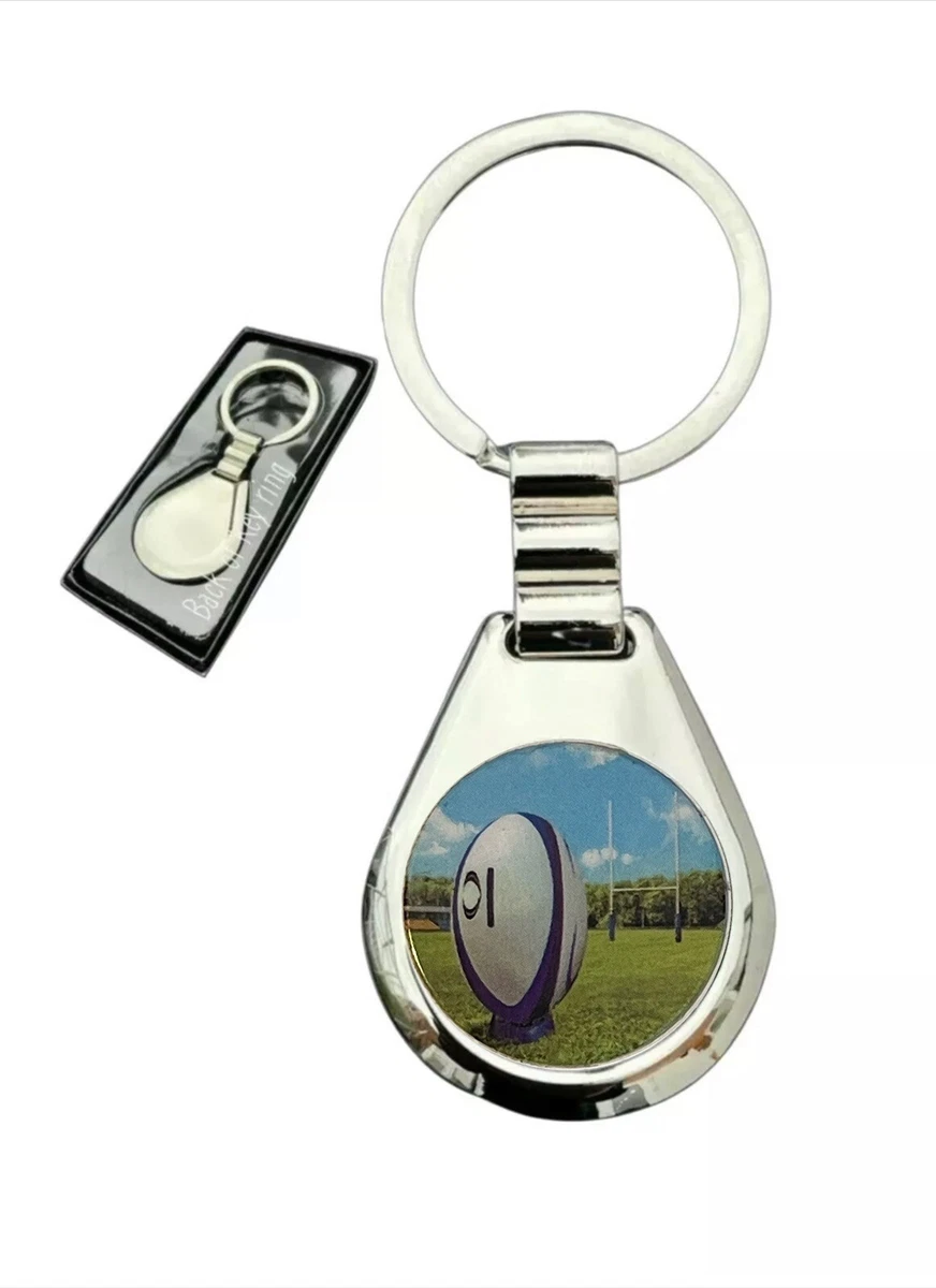 Rugby keyring deals personalised