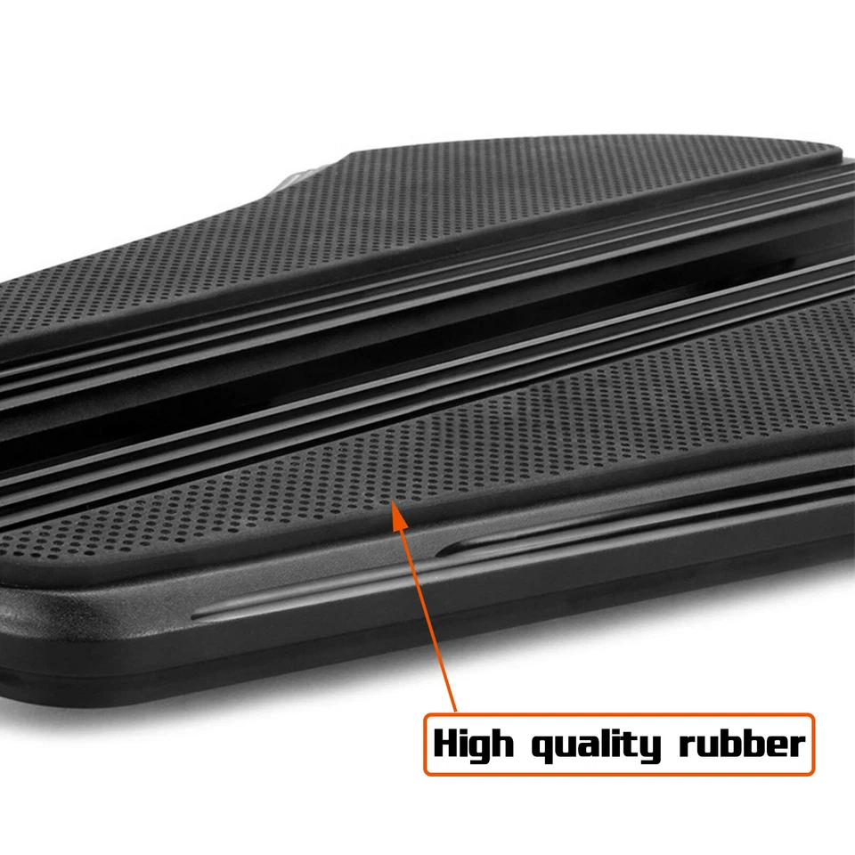 Defiance floorboards for Harley Touring softail footboards heel toe shift lever Foto 4 de 4