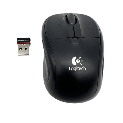 Logitech M305 Wireless Optical Mouse w Nano Receiver USB Dongle Black