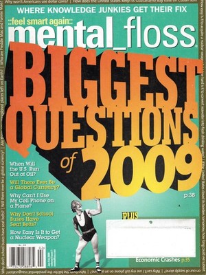 Mental Floss January/February 2009 Biggest Questions of 2009 Answered Namibia