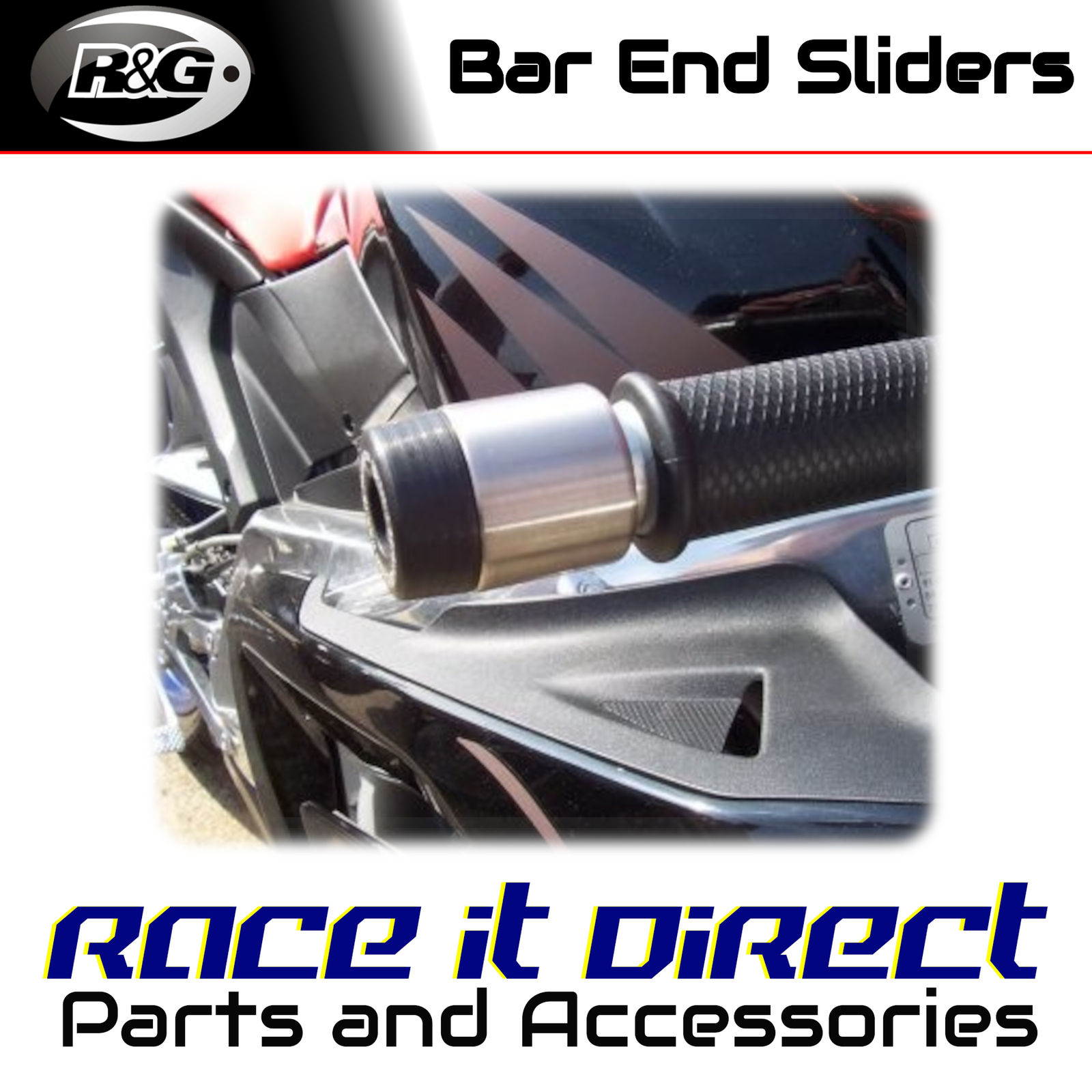 Bar End Sliders for Aprilia RS125 2013-2015 R&G