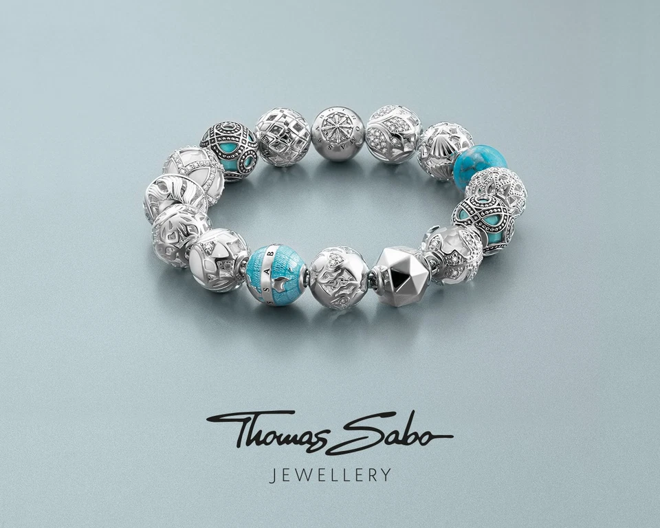 Thomas Sabo K0106-644-1 Karma Bead Lotos Hellblau Silber - Bild 2 von 3