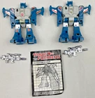 1985 Hasbro Transformers G1 Jumpstarter Twin Twist & Top Spin Figure Set  Manuel