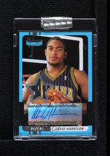 2004-05 Bowman Signature 123/399 David Harrison #62 Auto 8f4