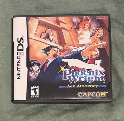 Capcom Phoenix Wright: Ace Attorney (Nintendo DS, 2005) w/ Manual, tested